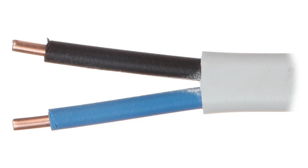TST ELEKTRINIS PLOKŠČIAS KABELIS YDYP-2X2.5