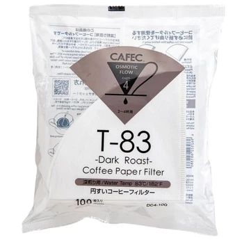 CAFEC Kavos Filtrai (04 dydis, 100 vnt.)