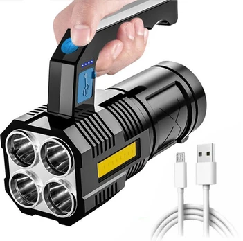 Žibintuvėlis su integruota USB įkraunama baterija