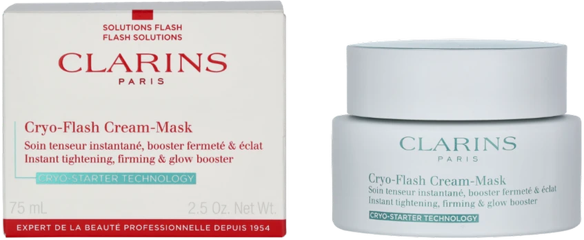 Clarins Cryo-Flash Kreminis-Mask, 75 ml