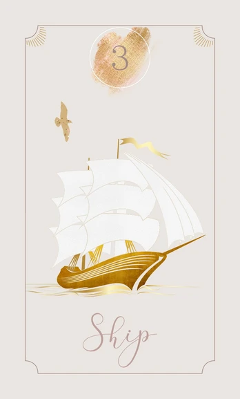 Azra’s Golden Lenormand Kortos AGM