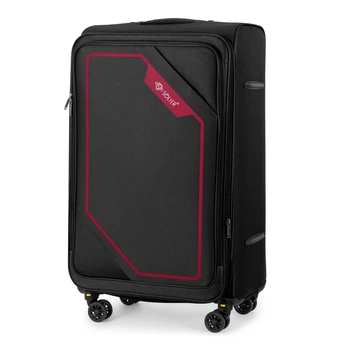 Medium soft luggage M 23 Solier STL2240 black-red