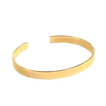 Sidabrinė apyrankė Plain Gold
