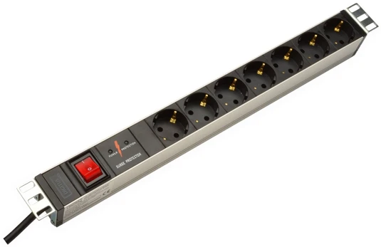DIGITUS 19inch Outlet stripe 7x alu | DN-95407