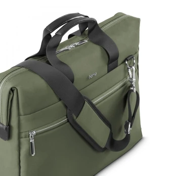 ultimate laptop bag green