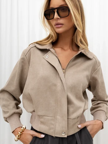 Italy Moda Striukė-MI-KR-A3354.36-smėlio spalva