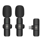 Belaidis mikrofonas Puluz PU3151B Lavalier Type C kaina