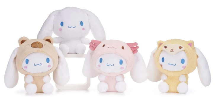 Branded Toys *****HELLO KITTY Fluffy 28cm plusz Cinnemor..32769