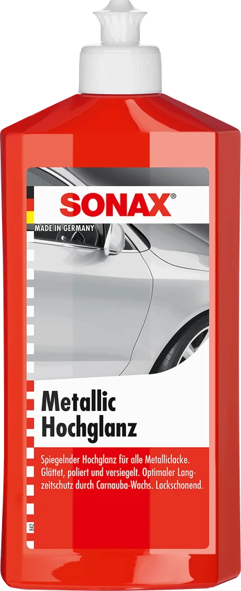 Poliravimo pasta SONAX "Metalic High Gloss", 500 ml