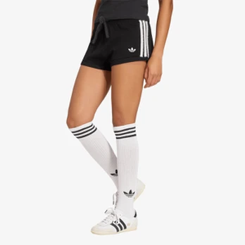adidas Knitted Short Shorts Black/ White - Dydis M (KS7371 Šortai)