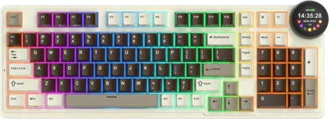 Royal Kludge N99 Mocha Grey, Beige Switch, US