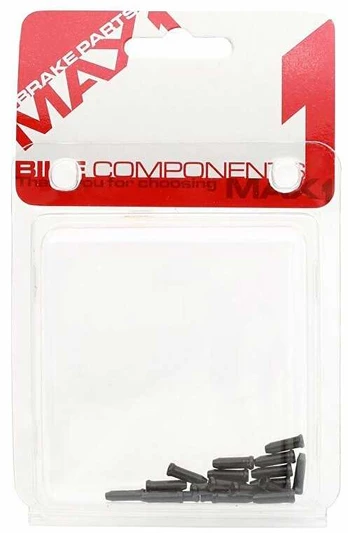 Cable end cap MAX1 Alu juodas package 20pcs