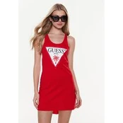 Guess Vasarinė suknelė Logo E3GP03 JA914 Raudona Regular Fit