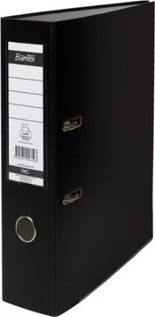 A4 formato PP segtuvas 80 mm XXL, juodas - Bantex