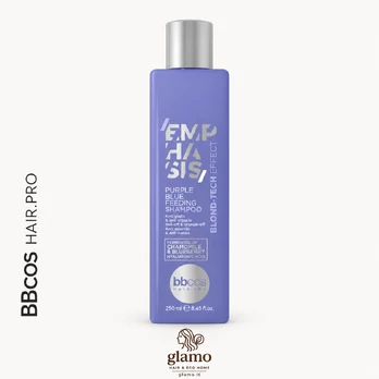 BBCOS Blond-Tech Purple Blue sidabrinis šampūnas 250 ml