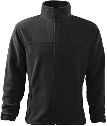 Vyriškas Flisinis Džemperis RIMECK Jacket 501, ebony pilka 280 g/m²