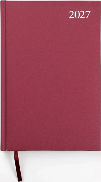 Darbo knyga STANDARD 2027, PVC, A5, vyšninė LT