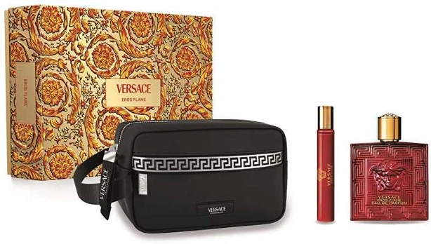 Versace Eros Flame - EDP 100 ml + EDP 10 ml + kosmetická taška