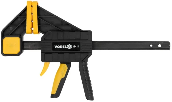 VOREL GREITOJO UŽVERŽIMO SPAUSTUVAS 150MM / 150KG