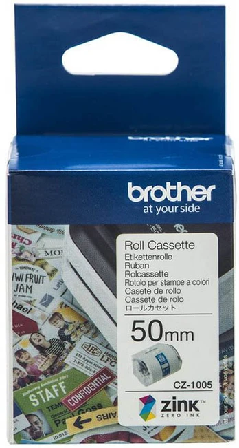 Brother CZ-1005, Continuous label, 5 cm, 5 cm, CZ, Thermal transfer, Vietnam