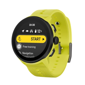 SUUNTO RUN Lime Silicone Strap Sportinis laikrodis