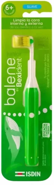 Isdin BALENE BY BEXIDENT JUNIOR toothbrush #Žalias 1 u