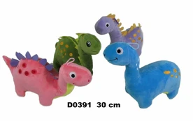 Sun Day Plush toy - 0391 - DINO - size 30 cm kaina
