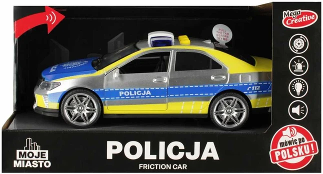 Auto Police Moje Miasto MEGA CREATIVE 520399