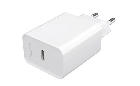 mophie Essentials Power Adapter USB-C 20W PD EU White