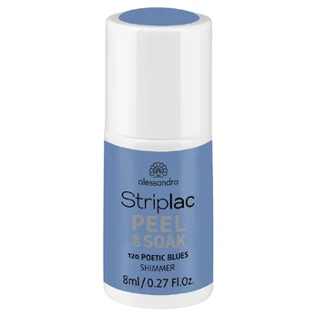 Alessandro STRIPLAC PEEL OR SOAK nagų lakas POETIC BLUES 8 ml