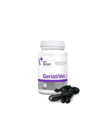 VETEXPERT GeriatiVet Cat Twist off 60 kaps. vyresnėms katėms