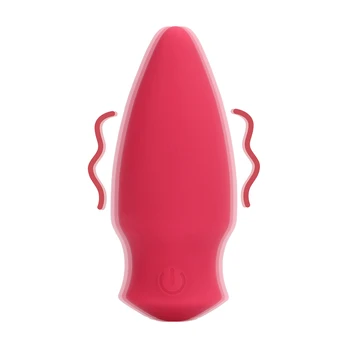 Loveline By Shots Cone Shaped Bullet Vibrator - Blushing Raudona