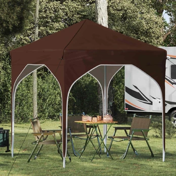 Pop-up šventinis palapinė 194 x 194 x 245 cm Ruda