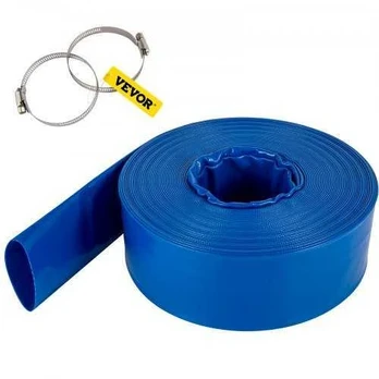 PVC išleidimo žarna, 2 cm x 32 m, mėlyna