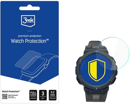 Amazfit Active Edge - 3mk Watch Protection FlexibleGlass