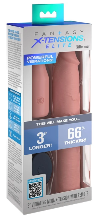 X-tension 3 Vibrating Mega With Remote