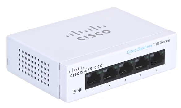 CBS110 Unmanaged 5-port GE, Desktop, Ext PS