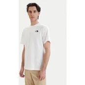 The North Face Marškinėliai Vertical NF0A8GV1 Balta Regular Fit