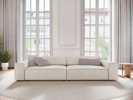 Micadoni Sofa Jodie 4 seater, Spalva: Bluvel 30