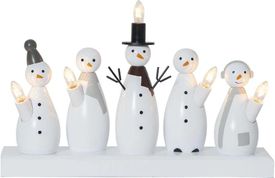 Star Trading Snowman kynttelikkö