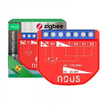 NOUS B4Z Schaltaktor ZigBee Rollo Rollo-Steuerung / 16A / ZigBee3.0