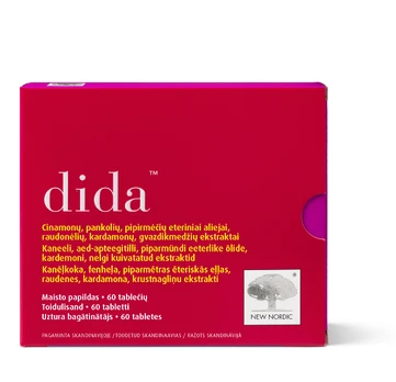 DIDA, 60 tablečių