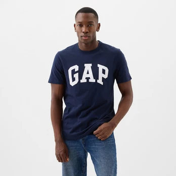 GAP Basic Logo Tee Tapestry Navy - Dydis S (856659-04 Marškinėliai)