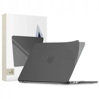 Matinis juodas dėklas Apple MacBook Air 15 M2 - M5 / 2023 - 2026 kompiuteriui "Tech-Protect Softshell"