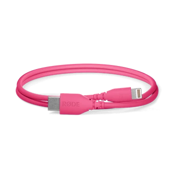 RODE SC21 - Kabelis USB-C - Lightning 30cm Rožinė