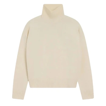 Megztinis, Smėlio, Funnel neck sweater