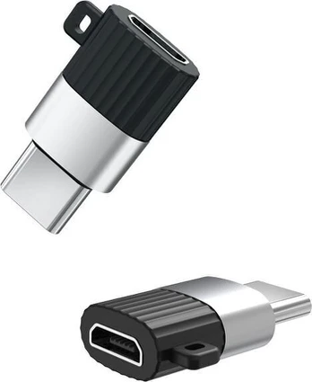 Adapteris USB TelForceOne XO NB149-A micro-USB - USB-C