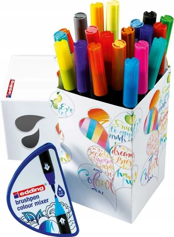Edding Marker e-1340 EDDING Color Happy, 20+1 vnt., spalvų derinys