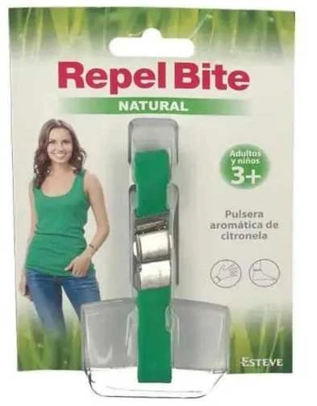 Afterbite Repel Bite Priemonė Natūrali Citrininė Aromatinė Apyrankė
