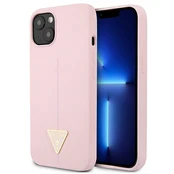 Dėklas Guess Silicone Triangle GUHCP13SSLTGU iPhone 13 mini Purpurinis kaina